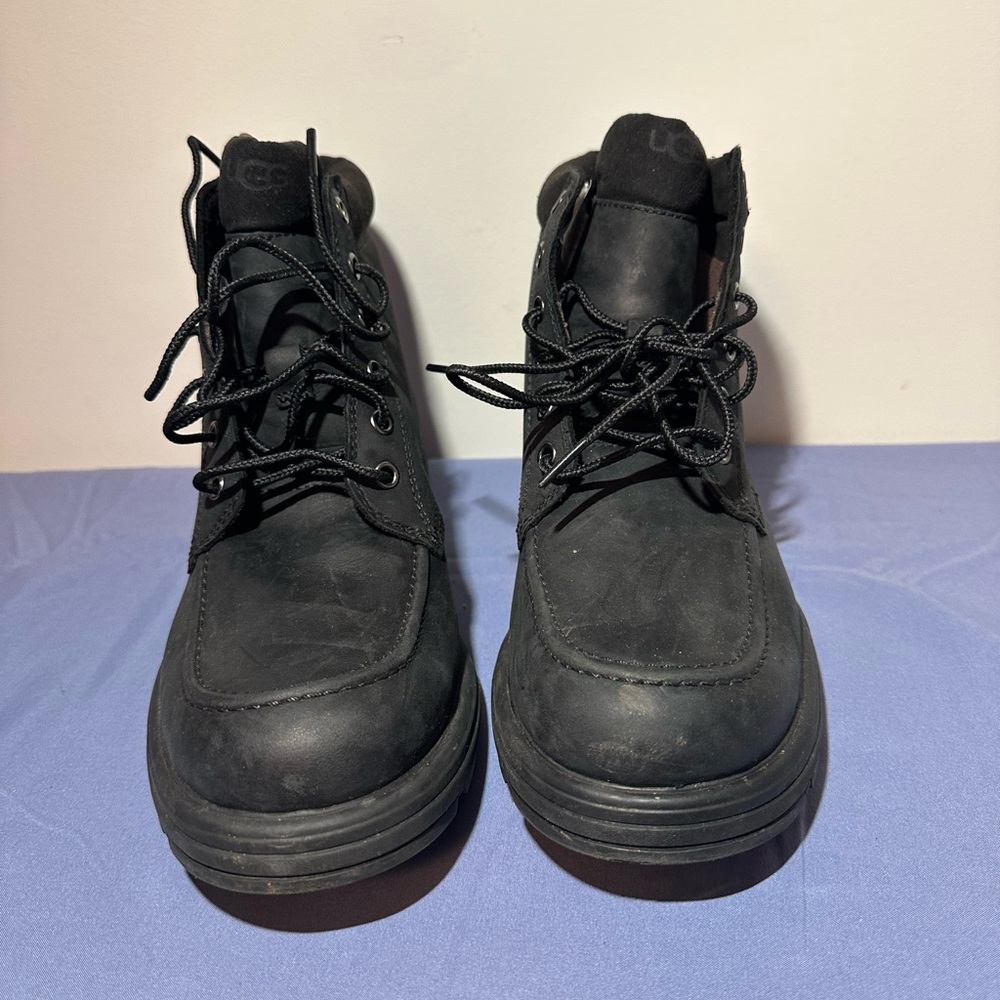 UGG Men's Black Lace-Up Boots